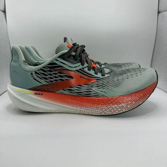 Brooks Hyperion Max Shoes Mens Size 9 D Green Red Running Cushioned Trainer Brooks Men main image 2